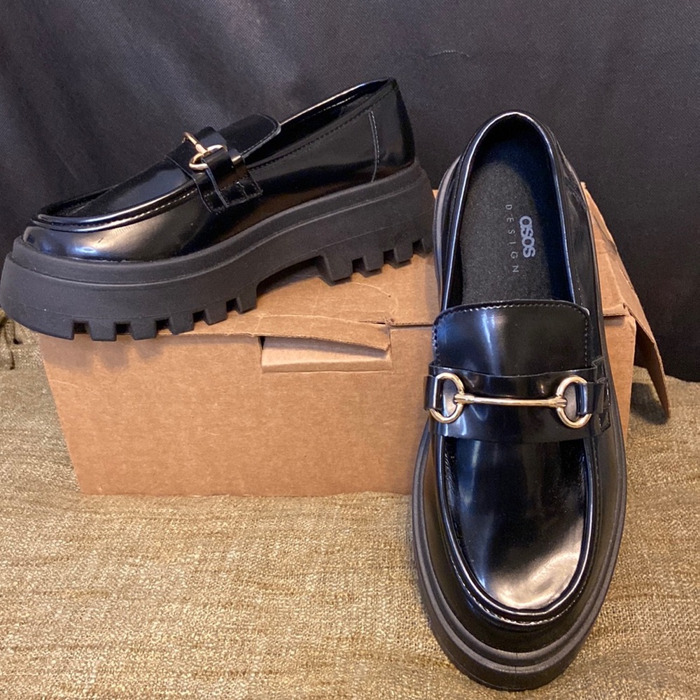 ASOS chunky loafers